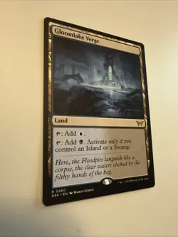 Gloomlake Verge Duskmourn: House of Horror Regular 0260 MTG - Image 2