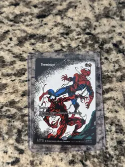 Terminate (Borderless) 0040 (M) MTG Marvel's Spider-Man Eternal-Legal (MAR) - Image 1