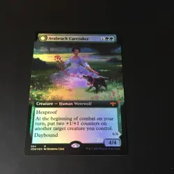 MTG VOW Avabruck Caretaker - Mythic - Borderless Foil - VOW 384 M - NM+ - Image 1