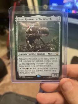 Magic the Gathering, URTET, REMNANT OF MEMNARCH MYTHICAL RARE MINT CONDITION - Image 1