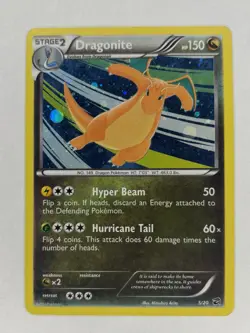 Pokemon Card Dragonite Dragon Vault Cosmo Holo 5/20 Lightly Played LP - Image 1