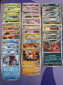Pokemon Shrouded Fable Complete Common Uncommon & Rare Set (55 cards) - Image 2