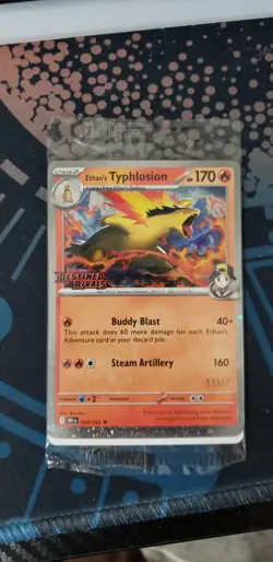 Pokemon TCG - Destined Rivals Prerelease Staff Promos - Set of 4 SEALED & NEW - Image 1