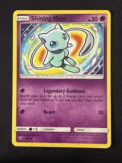 POKEMON TCG SHINING MEW 40/73 SHINING LEGENDS SHINY HOLO ENGLISH - Image 1