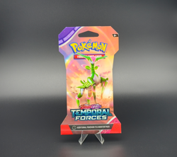 Pokemon TCG: Scarlet & Violet Temporal Forces Sleeved Booster Pack New/Sealed - Image 1