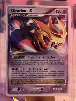 Pokemon TCG Giratina DP Black Star Promotional DP38 Holo 1st Edition HP - Image 1