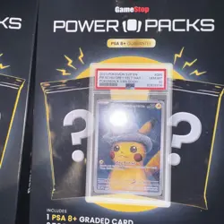 GameStop Power Pack Series 2 PSA Slab & 2 Booster Packs! IN HAND SHIPS ASAP - Image 1