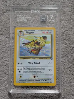 Pokemon TCG - Jungle Unlimited - Pidgeot 8/64 Holo - TAG Graded 7 - Image 1