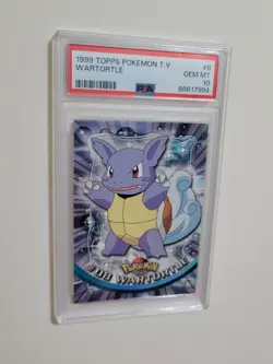 Wartortle - Pokemon Topps TV 1999 #08 - Gem Mint PSA 10 - Image 2