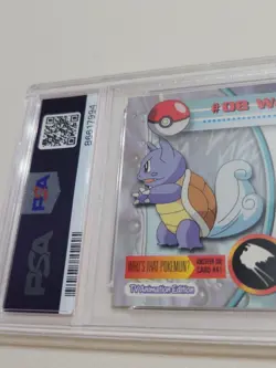 Wartortle - Pokemon Topps TV 1999 #08 - Gem Mint PSA 10 - Image 5