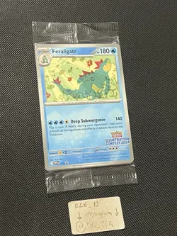 SEALED Pokemon Illustration Contest 2024 Promo SVP213/214/215 Feraligatr Pikachu - Image 3
