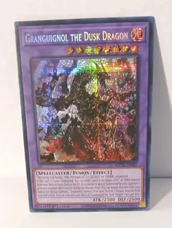Yu-Gi-Oh Granguignol the Dusk Dragon BLTR-EN087 Secret Rare 1st Edition - Image 1