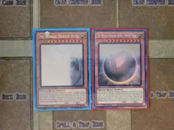 YUGIOH THE WINGED DRAGON OF RA LED7 + SPHERE MODE GFP2 GHOST 1ST ED NM - Image 1