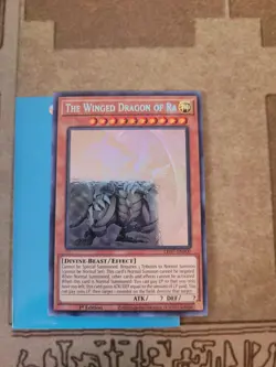 YUGIOH THE WINGED DRAGON OF RA LED7 + SPHERE MODE GFP2 GHOST 1ST ED NM - Image 3