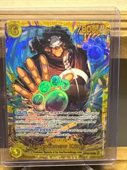 Bartholomew Kuma English SEC OP12-119 Legacy of the Master One Piece Card Game - Image 1