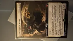 MTG Archangel of Tithes 308 Outlaws of Thunder Junction Borderless Card NM - Image 1