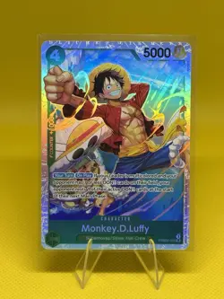 x1 Monkey D. Luffy PRB02-005 SR ONE PIECE Card The Best 2 - ONE PIECE ENGLISH - Image 1