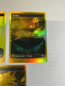 First Place Foil Driver Seat Full Art Lands Set of 5 Aetherdrift DFT MTG 507-511 - Image 5