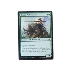 MTG Magic The Gathering Tajuru Pathwarden Elf Warrior Ally Oath Of The Gatewatch - Image 1