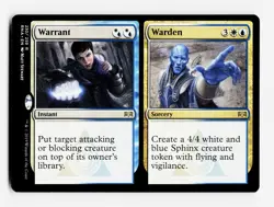 Warrant / Warden [Ravnica Allegiance] MTG Magic NM/M ⚪💧 - Image 1