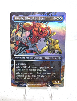 SP dr, Piloted by Peni Borderless FOIL MTG SPM Nm/M - Image 1