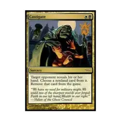 WOTC MtG Arena Promos Castigate (P) (Foil) EX - Image 1