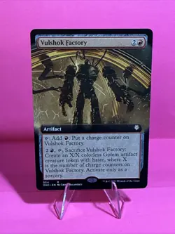 Vulshok Factory (054) Extended Art Phyrexia: All Will Be One Commander ONC MTG - Image 1