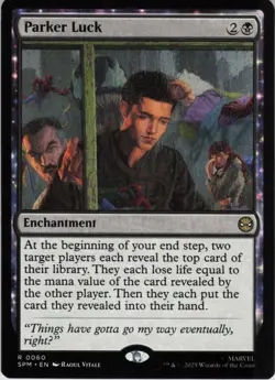 Parker Luck R Marvel's Spider-Man 60 NM Normal MTG - Image 1