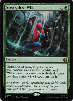 Strength of Will R Marvel's Spider-Man 118 NM Normal MTG - Image 1
