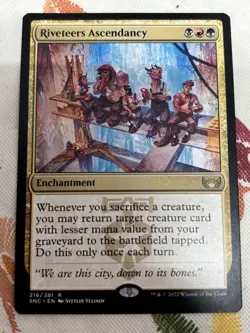 Riveteers Ascendancy - Foil Light Play, English Magic the Gathering MTG Streets - Image 1