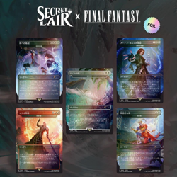 MTG Secret Lair x Final Fantasy Grimoire Foil JP Ver. Unopened Set of 2 JAPAN - Image 3