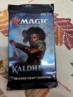 Magic The Gathering Kaldheim Draft Booster Pack Factory Sealed MTG - Image 1