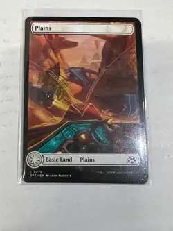 MTG - Aetherdrift Full Art Lands Set of 5 - DFT - Magic Lot Regular Non Foil - Image 5