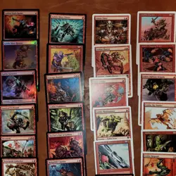 Magic Commander Deck MTG 100 - Krenko Mob Boss Tribal GOBLINS Pure Red OLDSCHOOL - Image 2