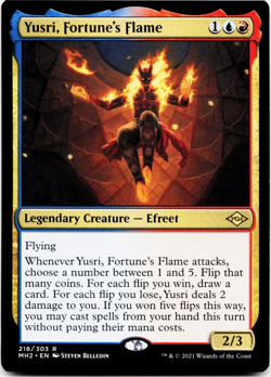 Yusri, Fortune's Flame [Modern Horizons 2] MTG Magic MH2 NM/M 💧🔥 - Image 3
