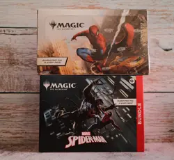 Mtg Marvel’s Spider-Man Play Booster Box New Sealed Combo Available Now!!! - Image 1