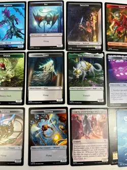 COMPLETE TOKEN SET MKM Murders at Karlov Manor MTG 1-21 +5 Clues REG NON FOIL - Image 3