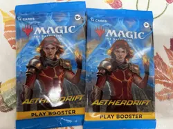 MTG - Aetherdrift - Play Booster Packs New/Factory Sealed 2 packs - Image 1