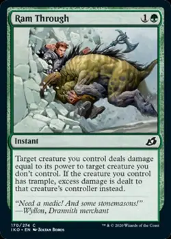 Ram Through - Near Mint MTG Ikoria: Lair of Behemoths - Image 1