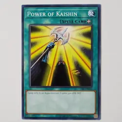 Power of Kaishin - LOB-EN044 - LP - Common - Unlimited - Yugioh - 25th - Image 1