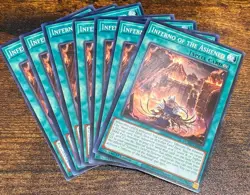 7x Yugioh! Inferno of the Ashened - DUAD-EN064 - Common - 1st Edition NM, ENG - Image 2