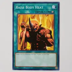 Raise Body Heat - LOB-EN097 - NM - Common - Unlimited - Yugioh - 25th - Image 1