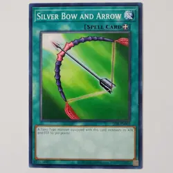 Silver Bow and Arrow - LOB-EN091 - NM - Common - Unlimited - Yugioh - 25th - Image 1