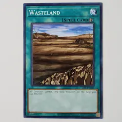 Wasteland - LOB-EN047 - NM - Common - Unlimited - Yugioh - 25th - Image 1