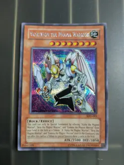 Yu-Gi-Oh! TCG Valkyrion the Magna Warrior SDD-001 Secret Rare Card - Image 1