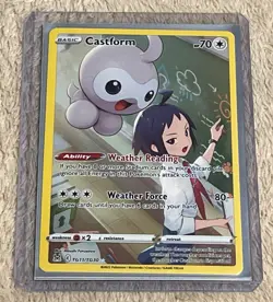 Lot of 4 Pokemon Lost Origin Castform TG11/TG30 Trainer Gallery Holo Cards - Image 2
