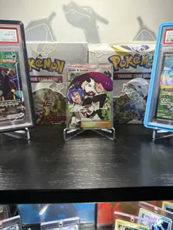 Jessie & James Full Art Trainer Hidden Fates 68/68 Pokemon Card - Image 1