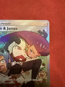 Jessie & James Full Art Trainer Hidden Fates 68/68 Pokemon Card - Image 4