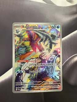 Pokemon TCG Baxcalibur Card 210/193 IR Sv02: Paldea Evolved B - Image 1