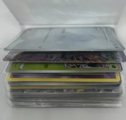 Pokemon mini binder with full arts and EX cards - Image 1